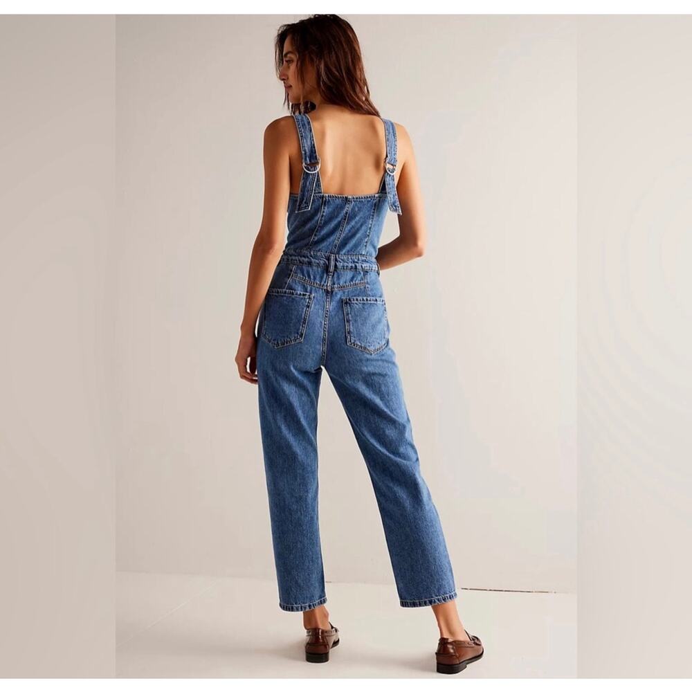 Free People|We the Free|Revolve| Kensington Denim Jumpsuit Size 8 *EUC - Picture 6 of 12